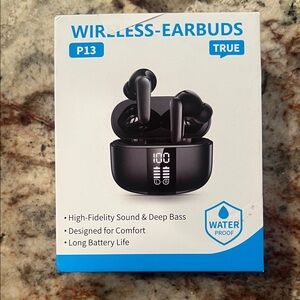 Wireless Earbuds P13 - Black